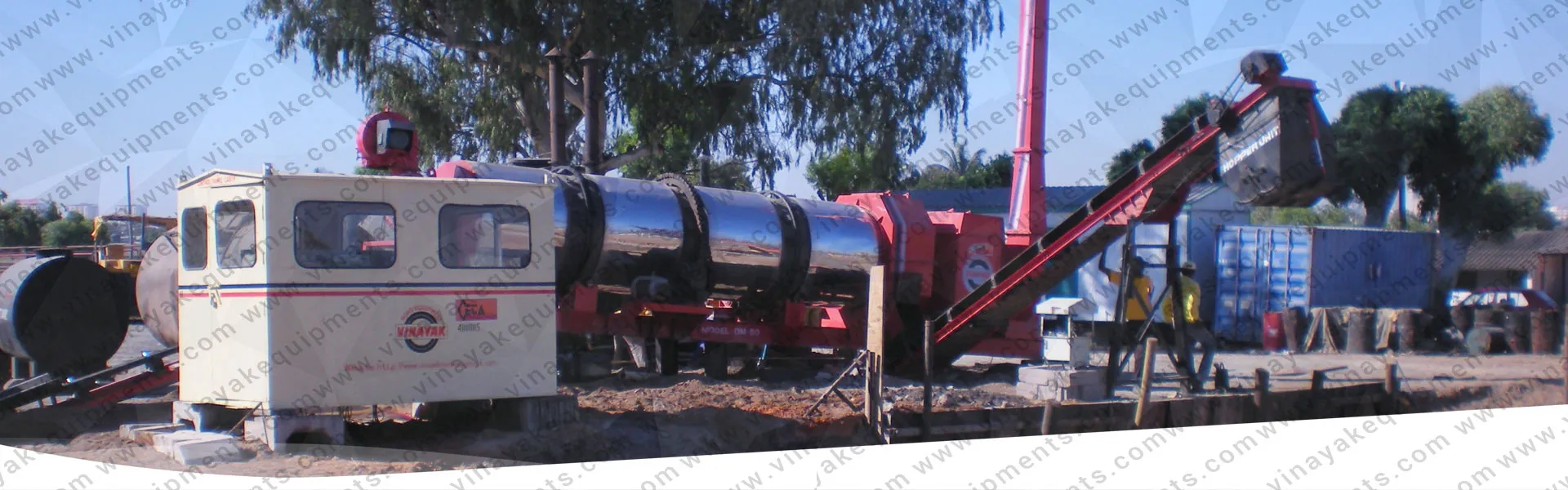 Asphalt Drum Mixing Plant Exporters from india, sauth africa, malaysia