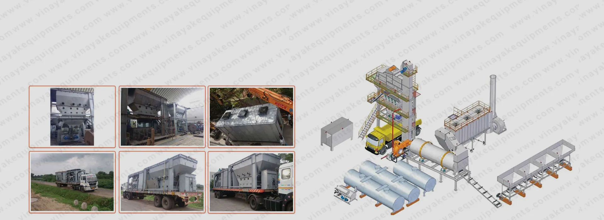Asphalt Mixing Plant Manufactures from india