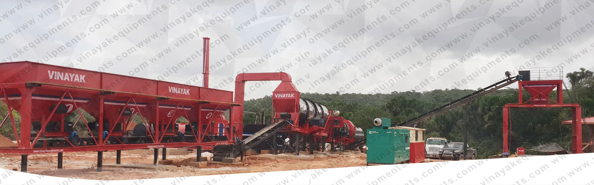 Asphalt Drum Mixing Plant Exporters from India