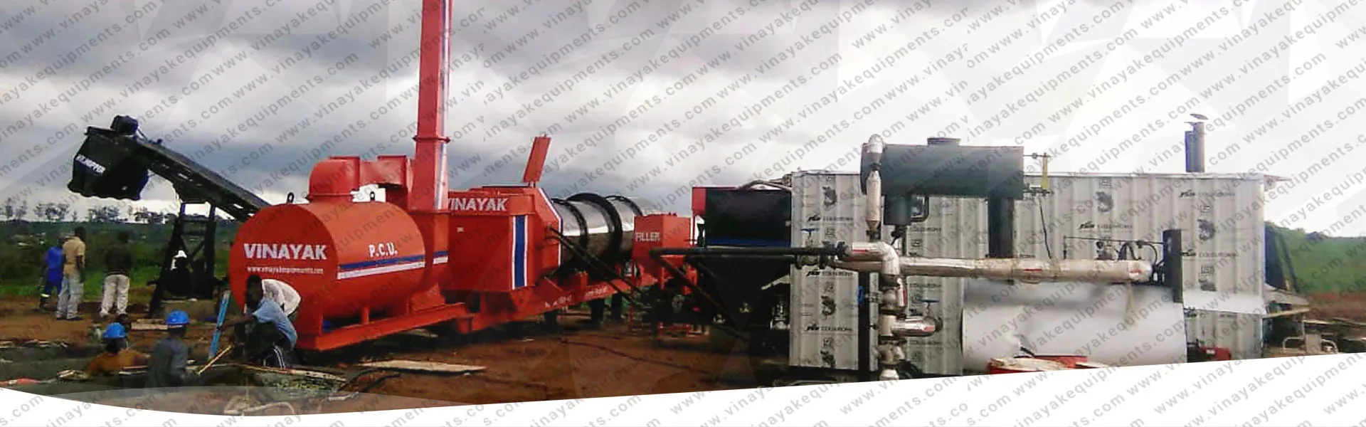 Asphalt Drum Mixing Plant Exporters from India
